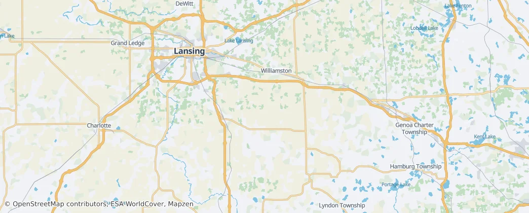 Ingham County — Map