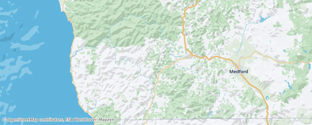 Josephine County — Map