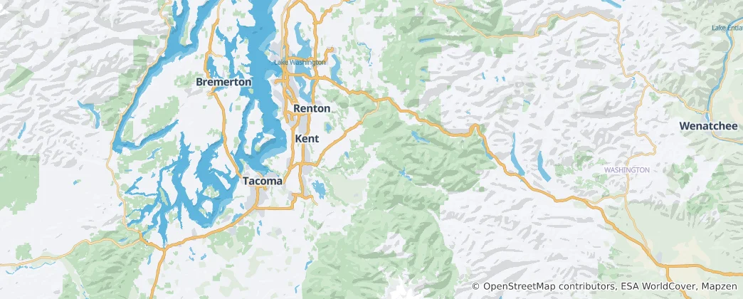 Mapa King County