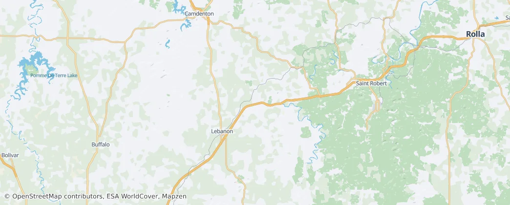 拉克利德縣 — 地图
