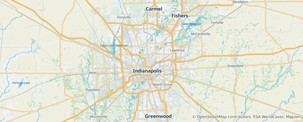 Map of Marion County