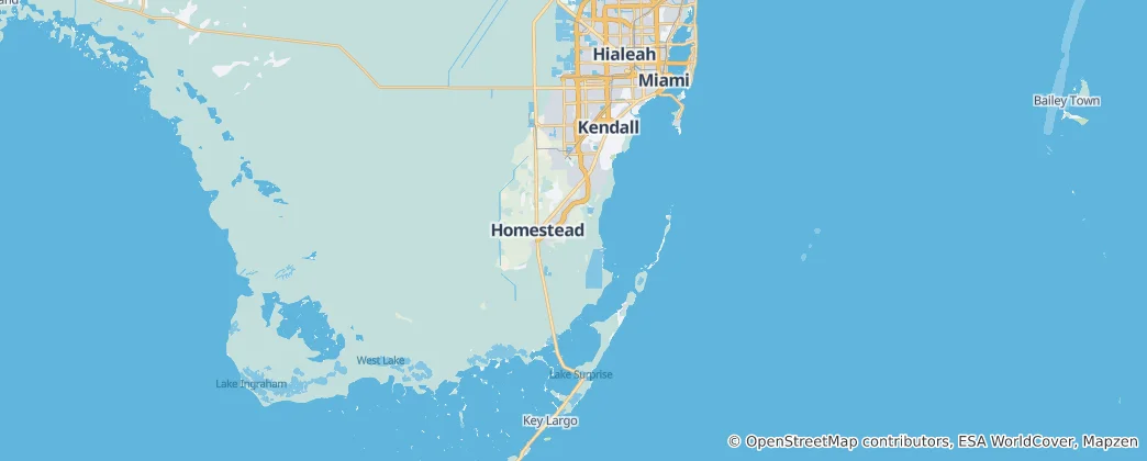 Mapa Miami-Dade County