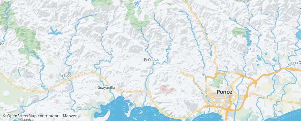 Peñuelas — Térkép