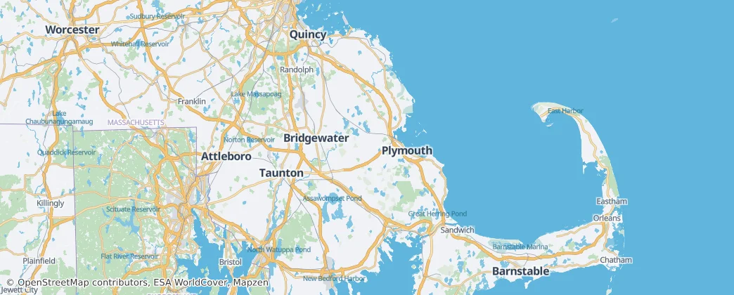 Plymouth County — Map