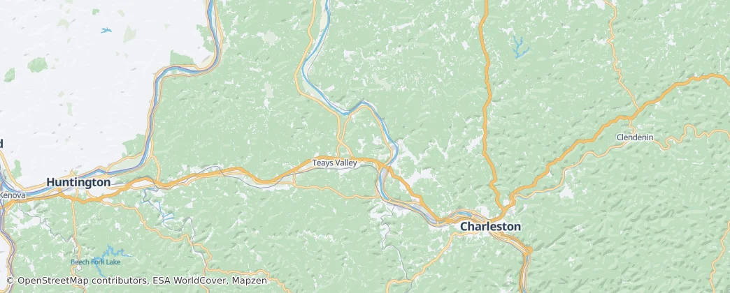 comté de Putnam — Carte