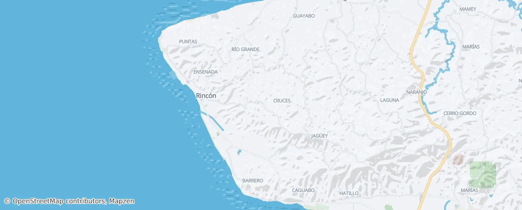 Rincón — Kaart