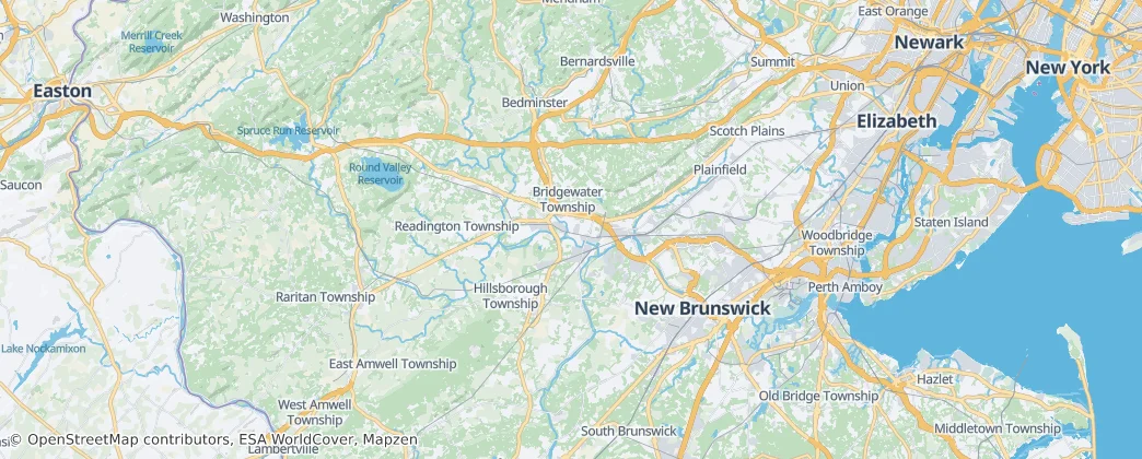 Somerset County — Map