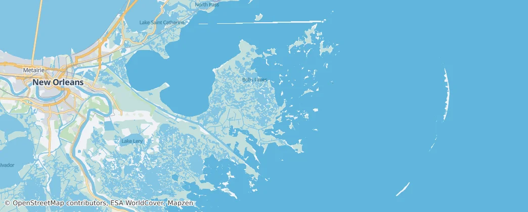 圣贝尔纳堂区 — 地图