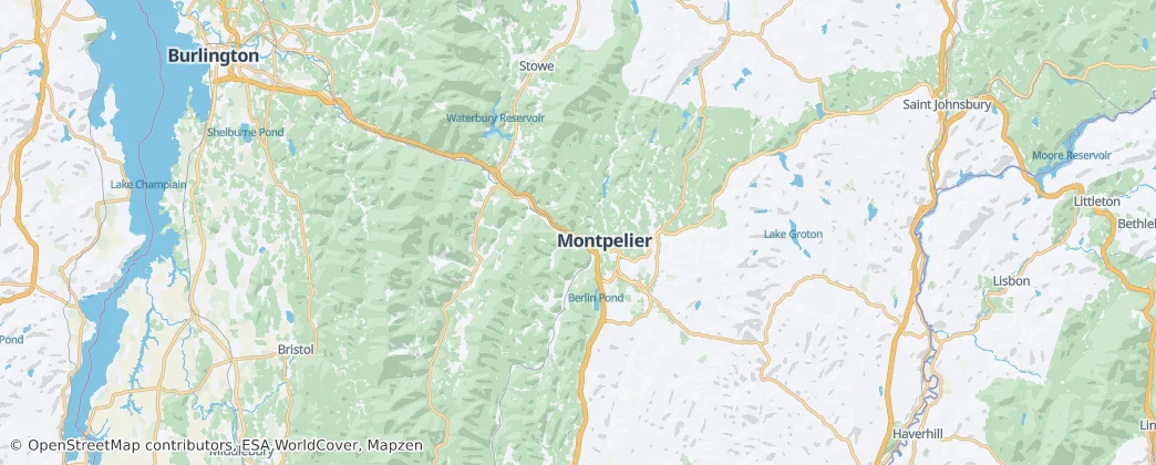 Washington County — Map