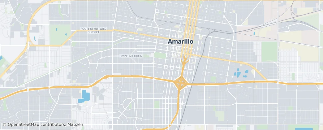 Amarillo — Mapa