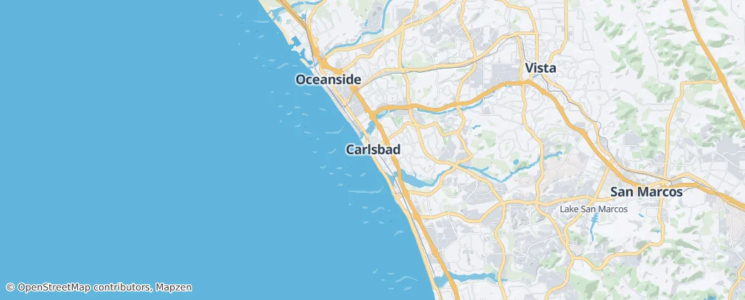 Carlsbad — Mapa