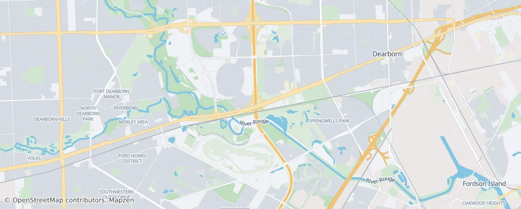 迪爾伯恩 — 地图