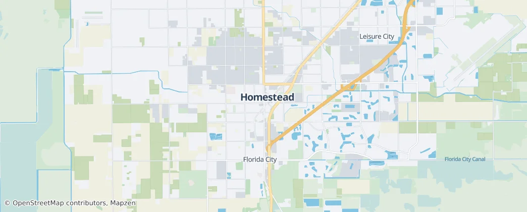 Homestead — Mappa