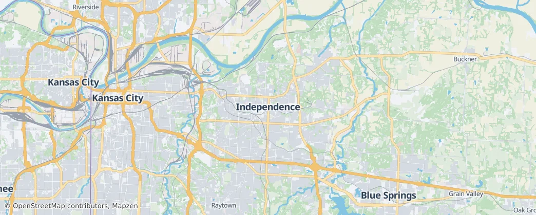 Independence — mapa