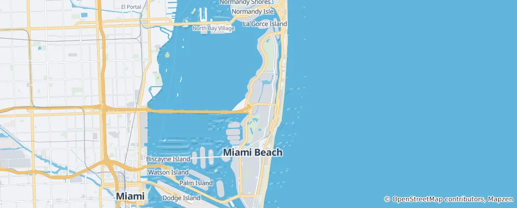 Miami Beach Haritası