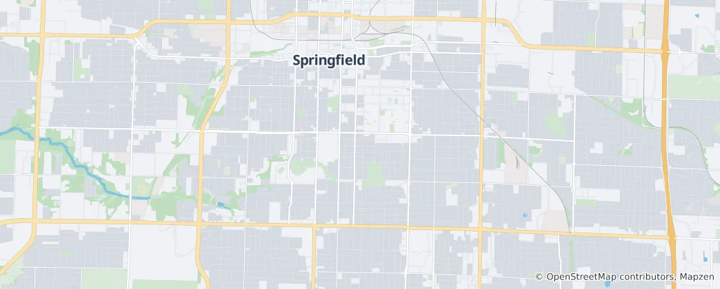 Mappa di Springfield
