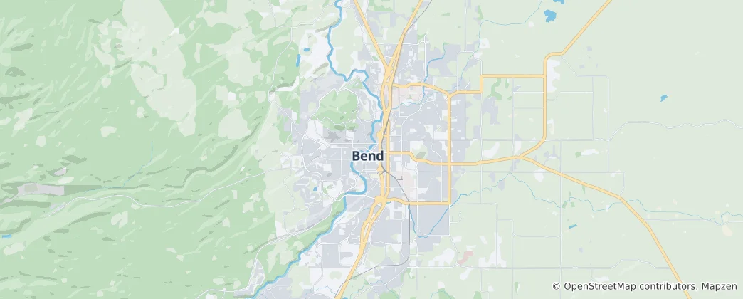 Mappa di Bend