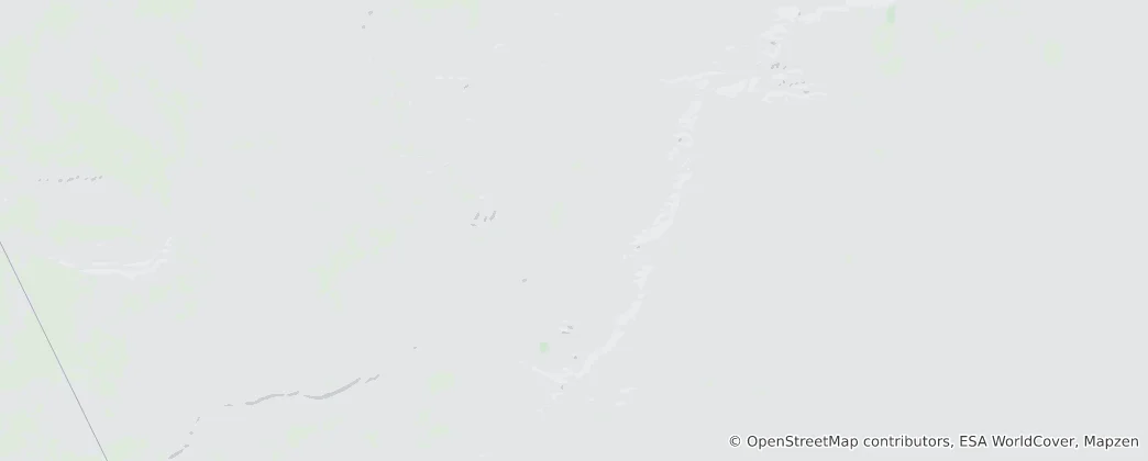 Map of Ustyurt Nature Reserve