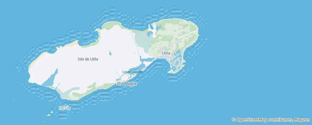 Map of Utila