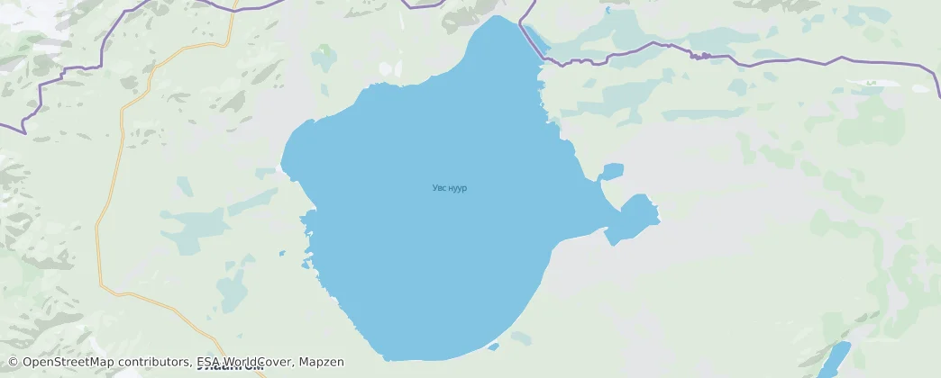 Uvs Nuur — 지도