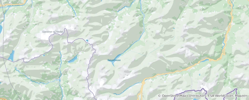 Mappa di Vals