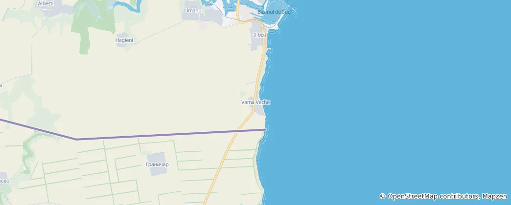 Mapa De Vama Veche