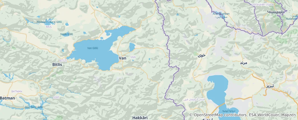 Mapa Wan