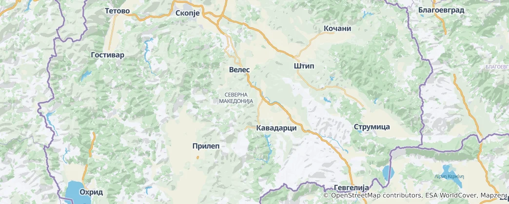 瓦尔达尔统计区 地图