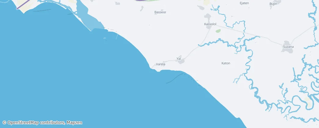 Varela — Mapa