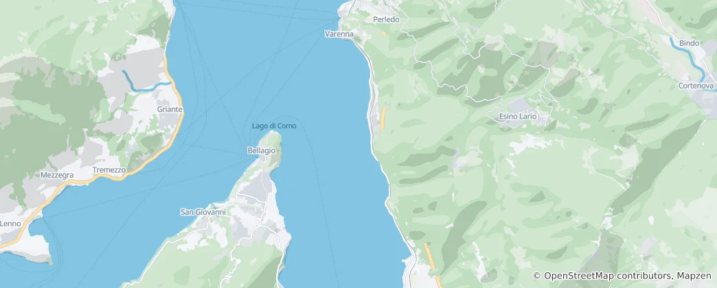Map of Varenna