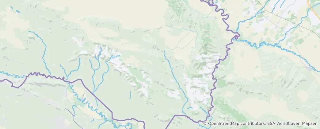 Mappa di Parco nazionale di Vashlovani