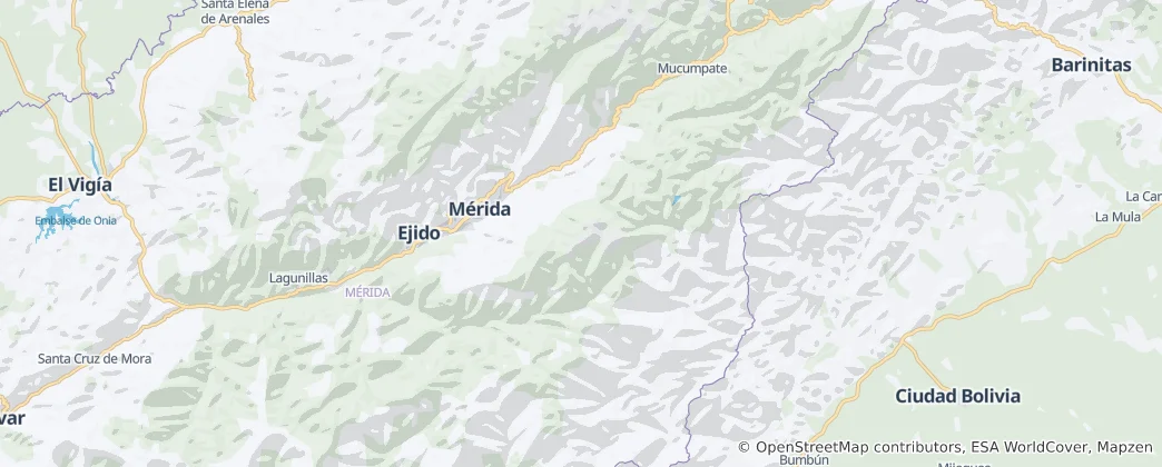 Map of Libertador