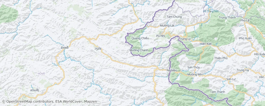 Viangsai — Map