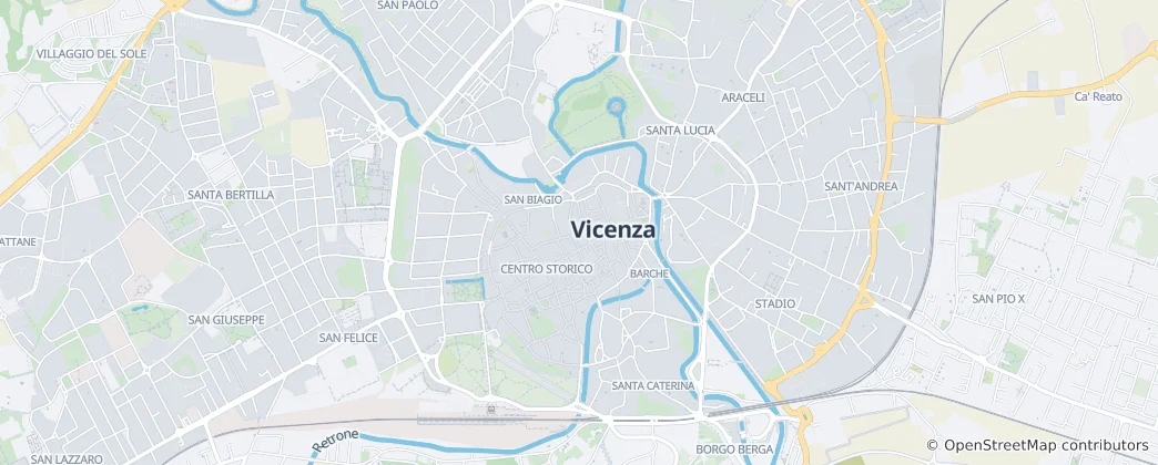 Mapa De Vicenza