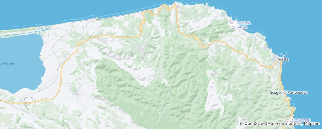 Carte de Vico del Gargano