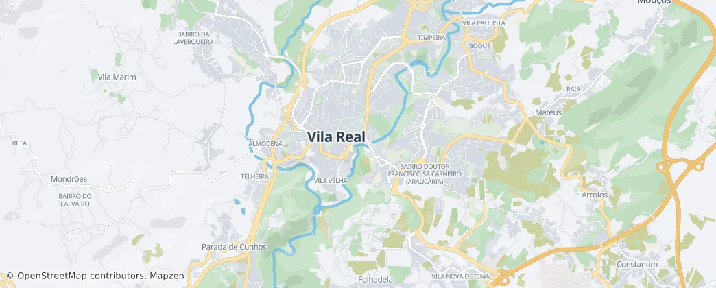 Вила-Реал — карта