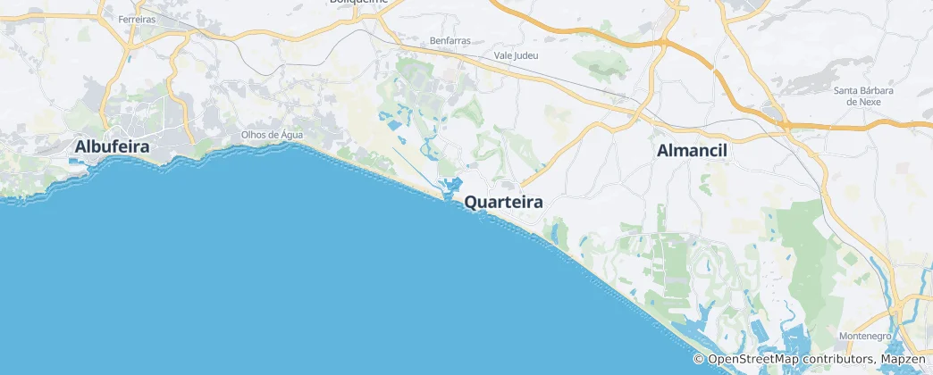 Mapa Vilamoura