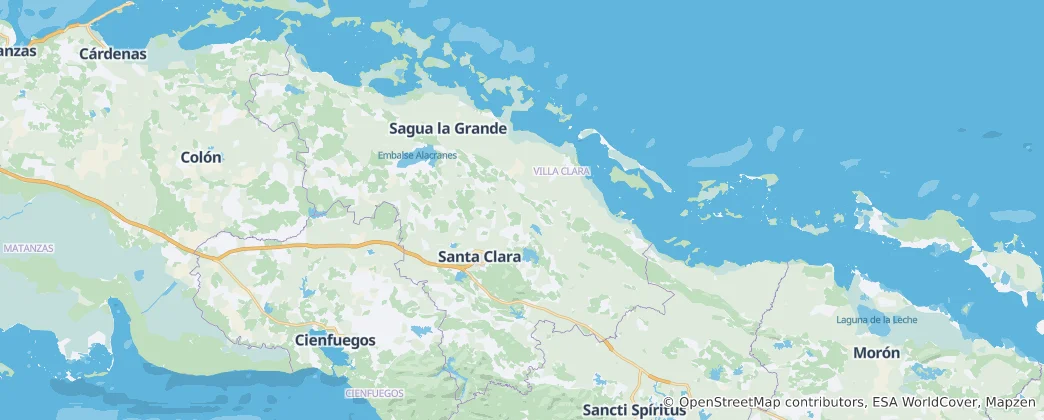 Map of Villa Clara Province