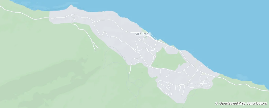 Karte von Villa Traful