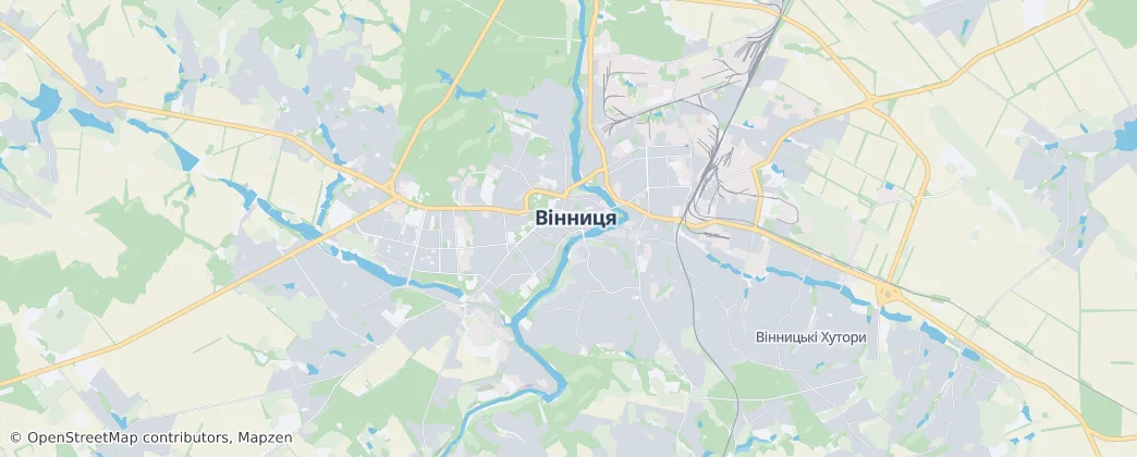 Vinnytsia — Mapa
