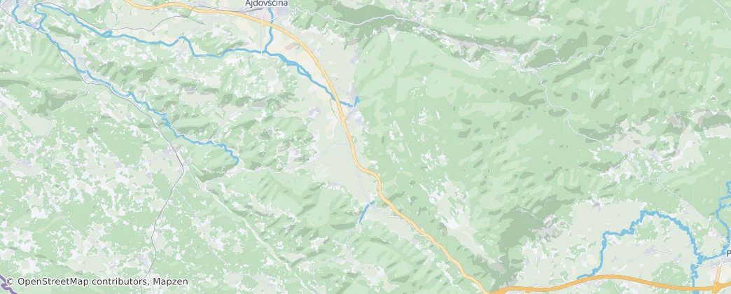 Vipava — Mapa