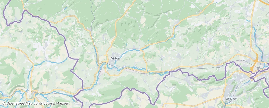Virton — Mapa
