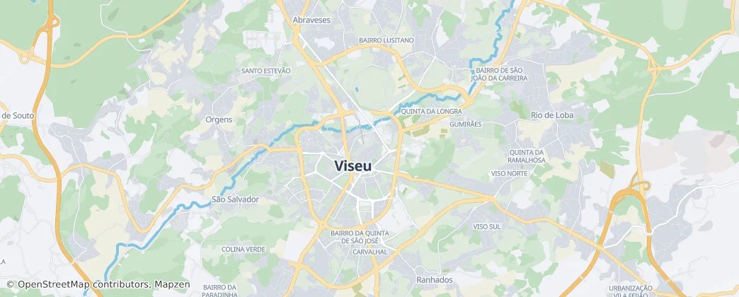 Viseu — Karte