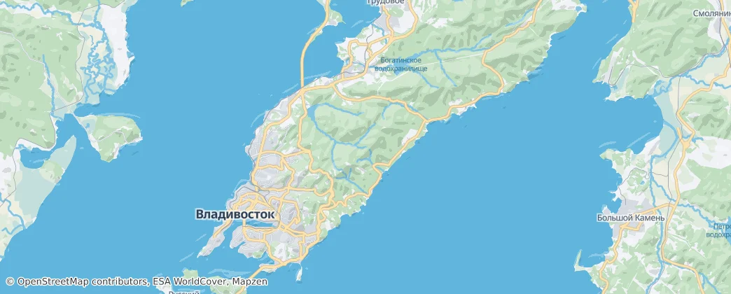 Vladivostok — Map