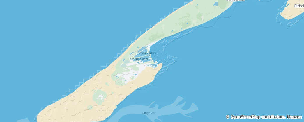 Karte von Vlieland