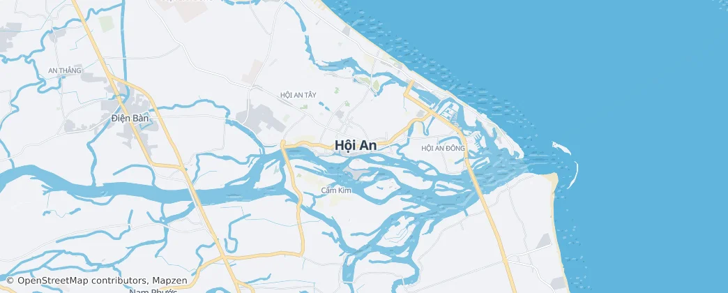 Hoi An — mapa