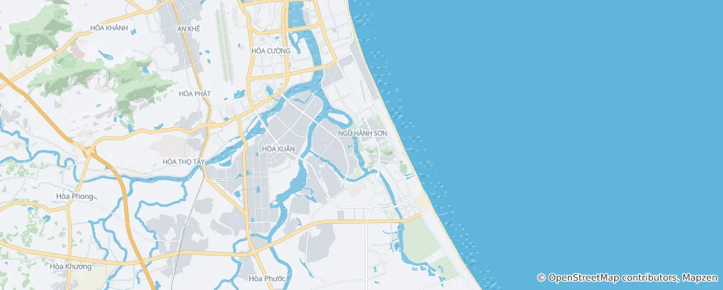 Mapa Ngũ Hành Sơn