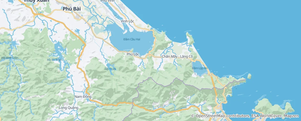 Mapa Phú Lộc