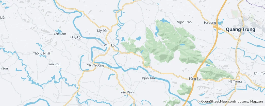 Karte von Vĩnh Lộc