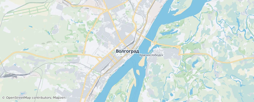 Volgograd – Mapa
